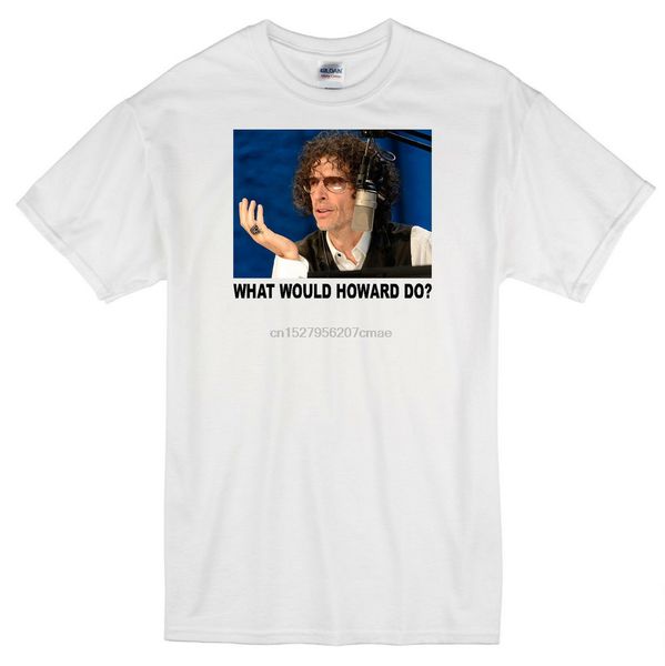 

говард стерн вдвр sirius xm radio шок джок белая футболка