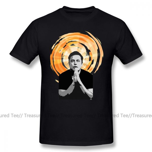 

элон маск тенниска в элон маск we trust t-shirt смешной вскользь tee shirt мужчины с коротким рукавом негабаритные 100 процентов хлопка tshi