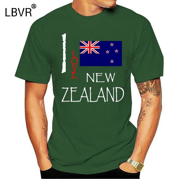 

2019 100% cotton new zealand i love culture flag t shirt tees tee shirt