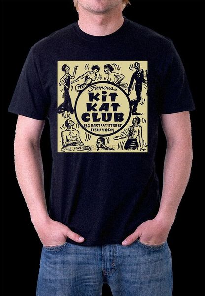 

kit kat club vintage african harlem new york city t-shirt m l xl xxl xxxl loose size tee shirt