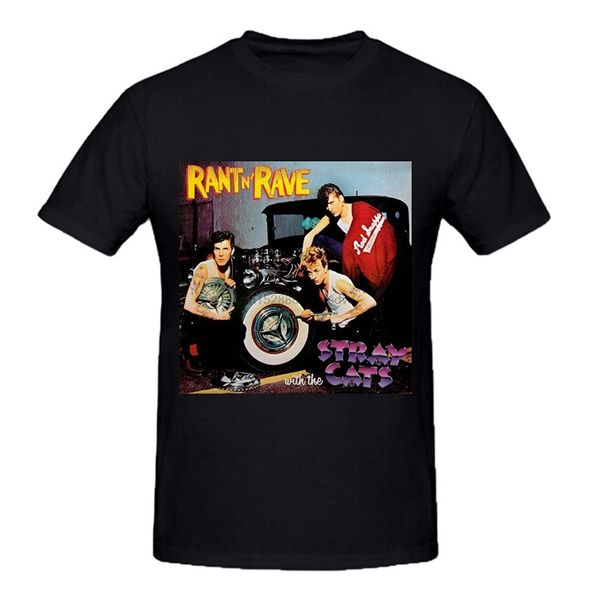 

2020 stray cats rant n rave with the stray cats mens tee shirts