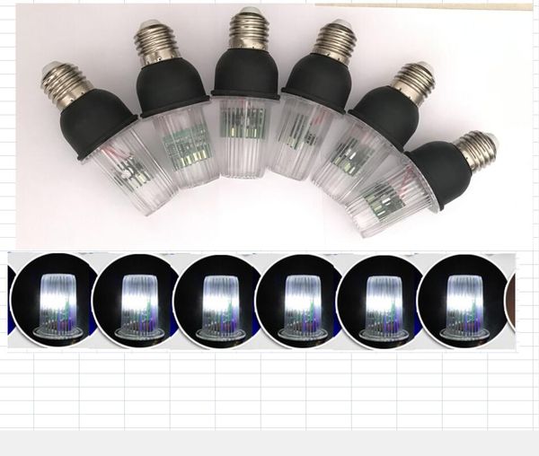 Super Strobe Brilhante Barra De Marquee Impermeável LED E26 E27 Stroboscópico Lâmpada KTV Porta Placa Twinkle Flashing String Luzes 6pcs