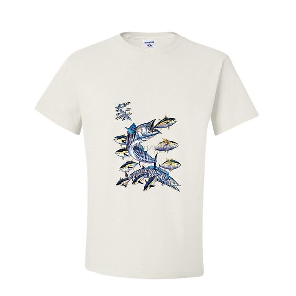 

2020 fashion cotton tee shirt fashion fish eating fishes fishings marine t-shirt