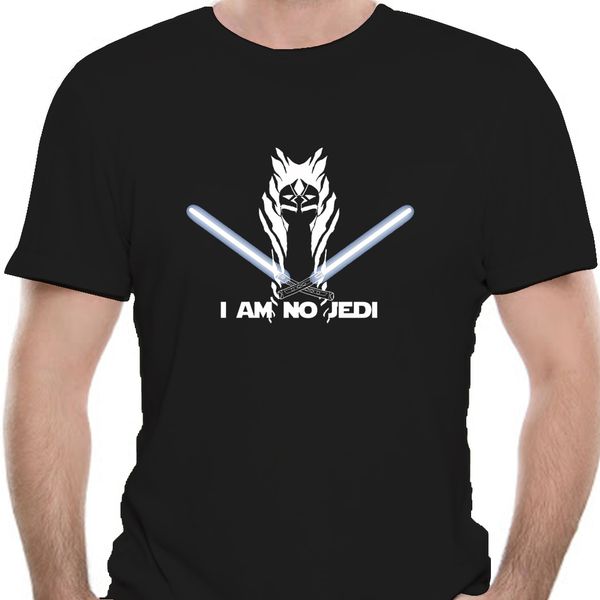 

мужчины тенниска с коротким рукавом женщин футболку i am нет jedi асока тано тенниска 0121j