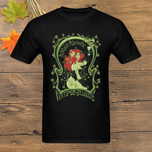 arkham absinthe футболка для мужчин черной футболки женщины witch печатного tshirt мультфильм топы тис летней одежда sexy хлопок