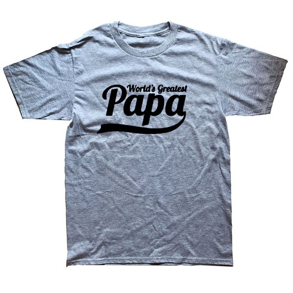 

brand clothing world's greatest papa daddy ever dad dada funny t shirt tshirt men cotton short sleeve t-shirt camiseta