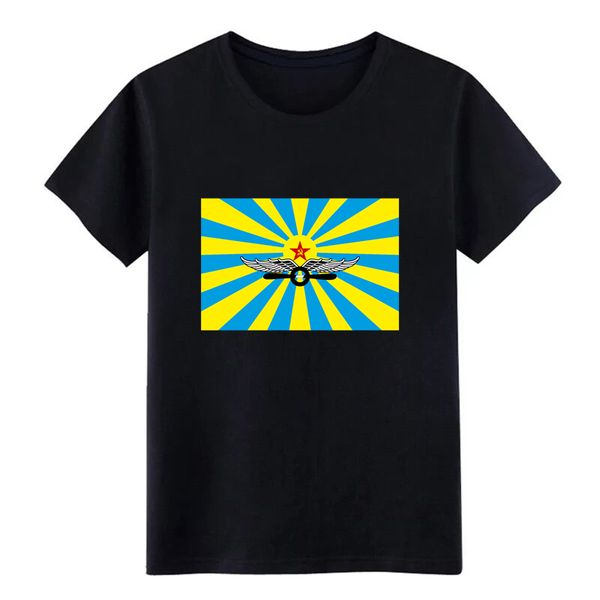 

men's flag of the soviet air force t shirt design 100% cotton s-3xl unique cute authentic spring vintage shirt