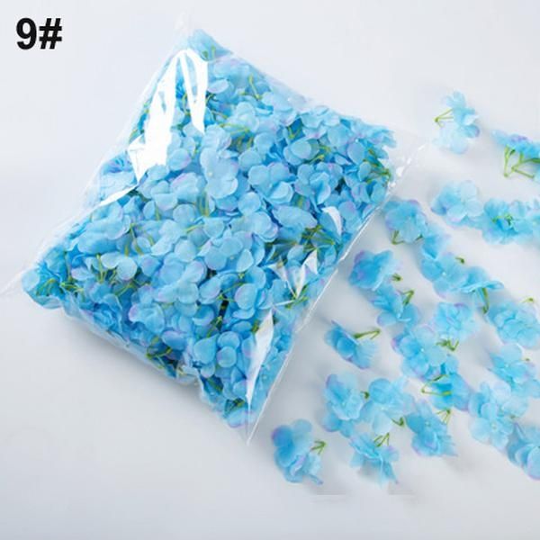 

artificial flowers 3 heads silk hydrangea home decor festival decoration commercial decoration wedding aisle flower bouquet 0066fl