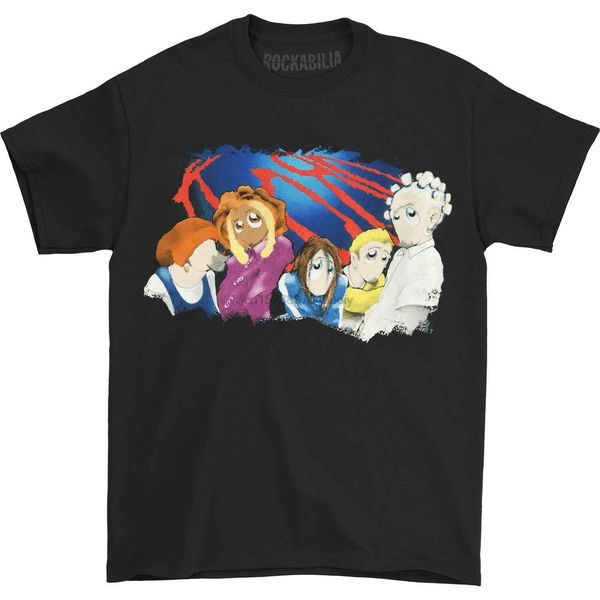 

korn mens t shirt black