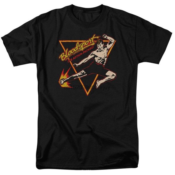

bloodsport action packed black shirts