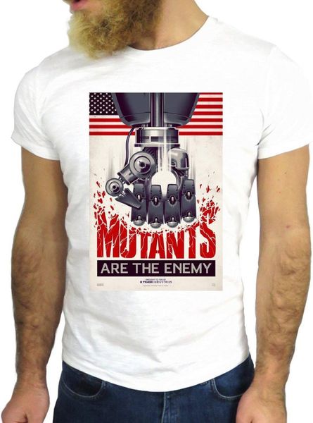 

еа men t shirt 2019 летняя мода o шеи хип-хоп с коротким рукавом футболки robots америка uk фильмы прохладный печатные футболки