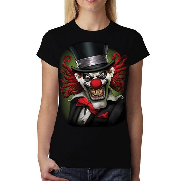 

crazy clown smile funny hat women t-shirt m-3xl new cool casual tee shirt