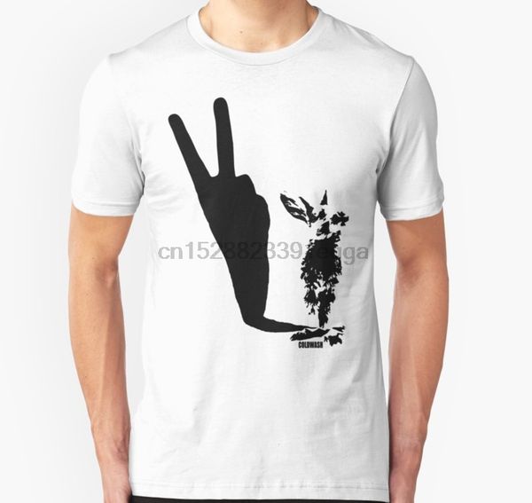 

men short sleeve tshirt peace rabbit t shirt women t-shirt
