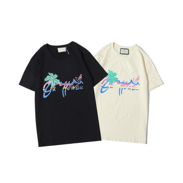 

202o summer new men's t-shirts fashion mens letter pattern crew neck shirts casual men breathable tee 4 styles size s-2xl, White;black