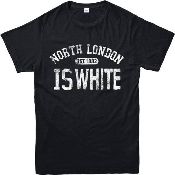 

tottenham t-shirt north london is white inspired design teesfashion style men tee100% cotton classic tee
