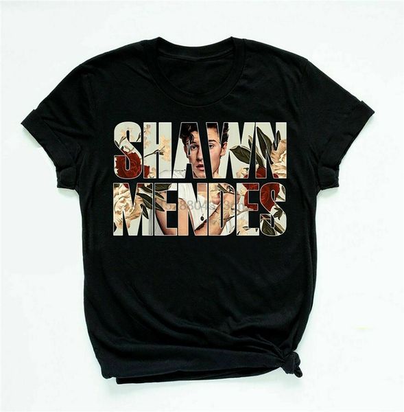 

concert shawn mendes the tour 2020 t-shirt music lovers fans pure cotton tee shirt