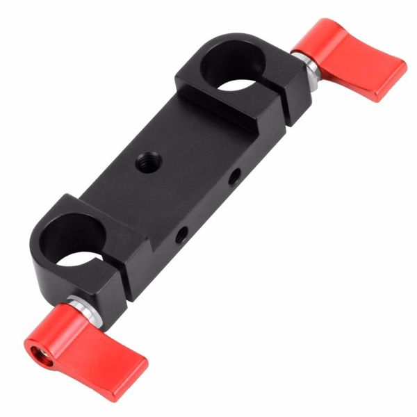

lighting & studio accessories metal rig rod clamp rail block with m5 screw for 15mm baseplate mount 5d2 5d3 7d dslr camera pography accessor