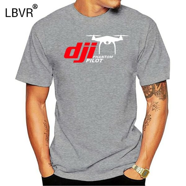 

new 2019 fashion t-shirt men men's hipster tees drone pilot t-shirt dji phantom pilot t-shirt