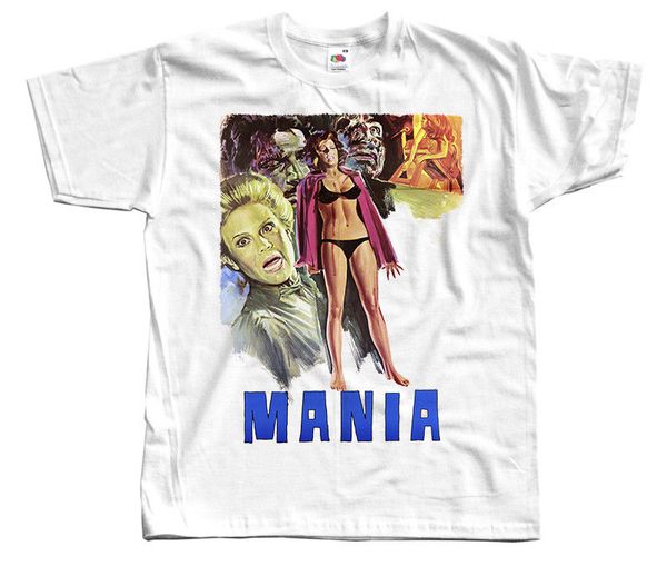 

mania, movie poster, t-shirt white all sizes s-3xl men's custom printed hipster tees