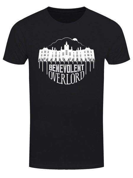 

benevolent overlord men's black t-shirt novelty cool men's short sleeve t shirt print tees short sleeve o-neck