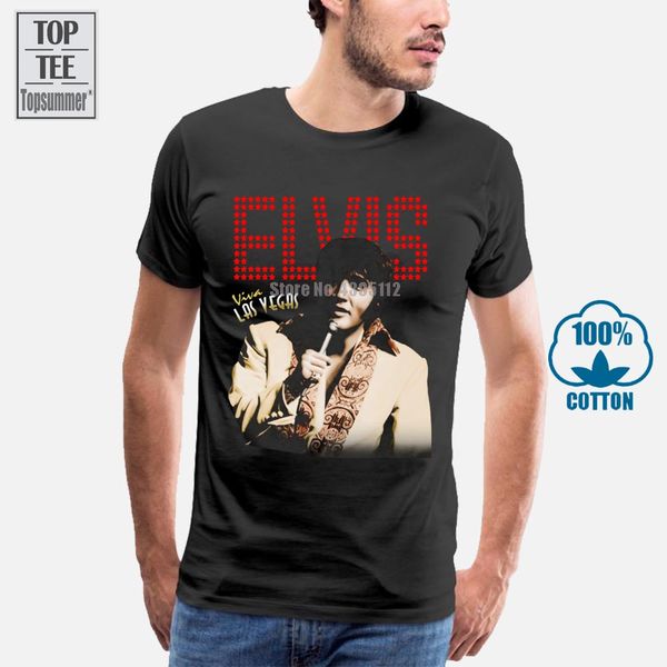 

элвис пресли men's viva star t shirt black rockabilia