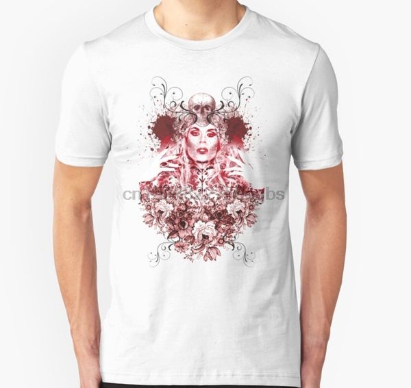

men tshirt rupaul katya zamolodchikova gothic russian print t shirt women t-shirt tees top