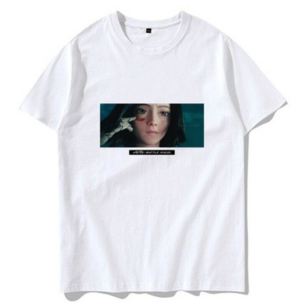 

alita battle angel t shirt cotton tee men women summer multicolor t-shirt movie