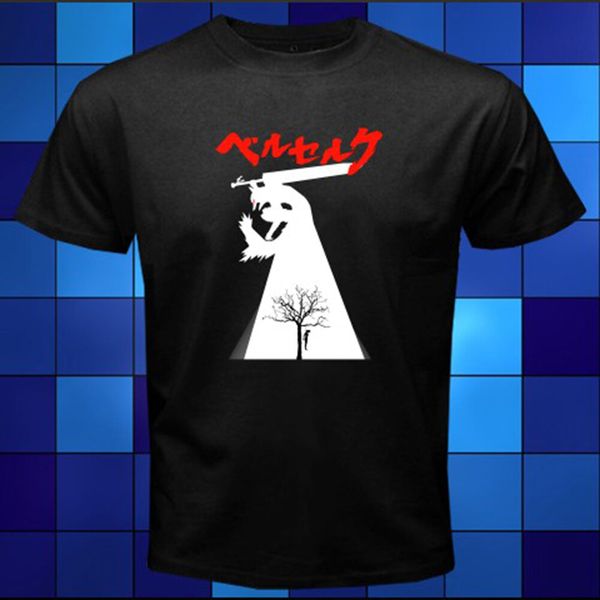 

berserk guts anime japan cartoon 2019 new fashion summer new design cotton male tee designing design t shirt online