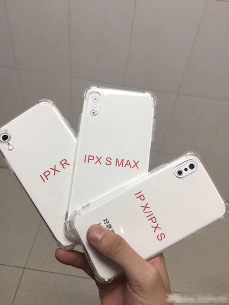 

shockproof transparent case for iphone 11 11pro xs max xr x 6 7 8 soft tpu clear back cover for samsung s20 s10 plus note 9