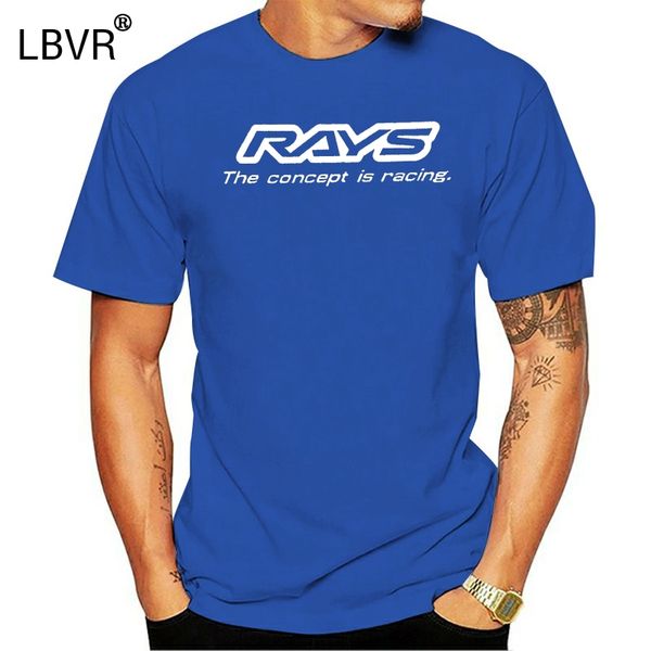 

new logo rays volk racing t-shirt men