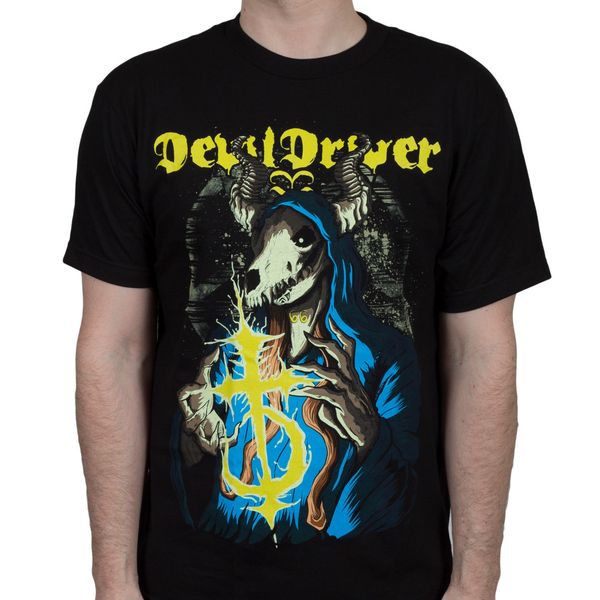 

authentic devildriver magi t-shirt s m l xl 2xl 3xl newloose black men t shirts homme tees