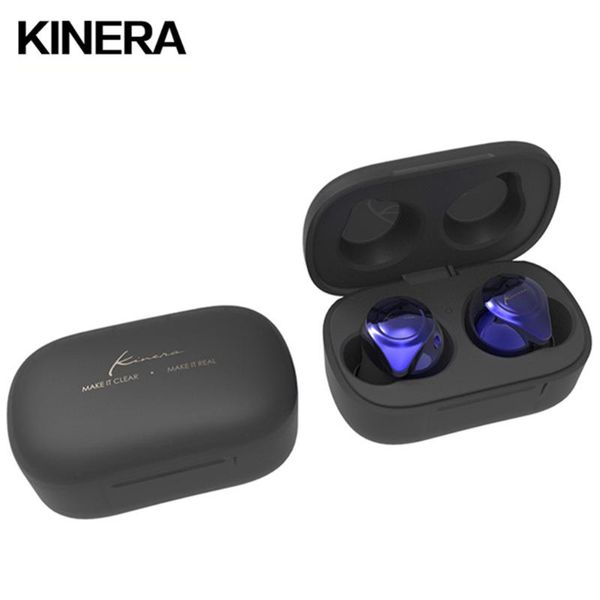 

kinera yh623 mini bluetooth 5.0 in ear monitor earphone wireless hifi noise-cancellation earbud bass sport game iem with mic