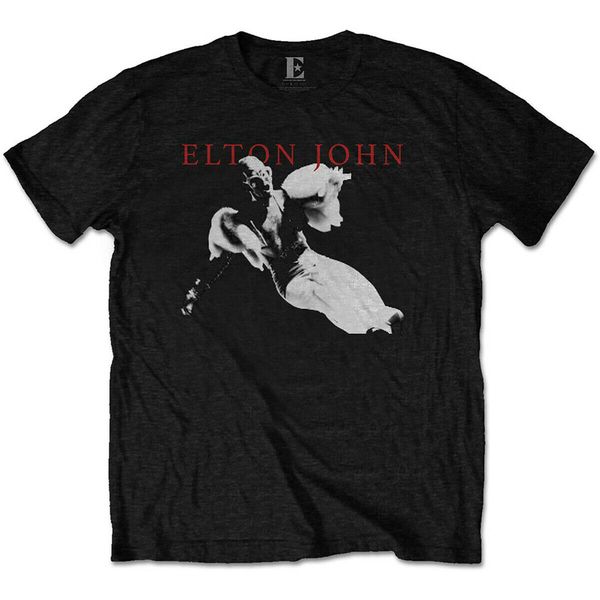 

элтон джон leap goodbye yellow brick road официальный tee t-shirt mens мультфильм hip hop shirt