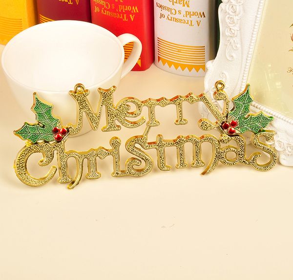 

christmas decorations merry alphabet house plate door hanging pendant ornaments wooden hangingchristmas hollow decoration decore