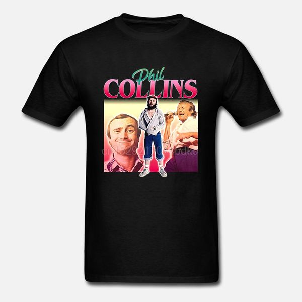 

phil collins t shirt мужчин тенниска