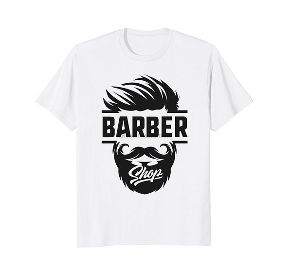 

2020 100% cotton barber shop apron combo blade case station hair set t-shirt tee shirt