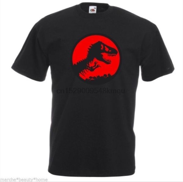 

парк юрского топ тенниску мужские черные и красные мужские fotl made2order xl специально отпечатанные тенниска хип-хоп смешной тройник мужск