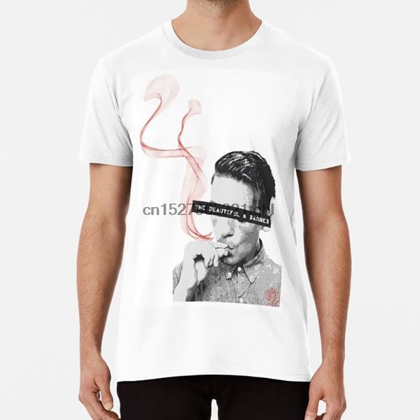 

g-eazy the beautiful damned smoke graphic t shirt geazy g eazy gerald eazy smoke cigarette beautiful damned graphic things