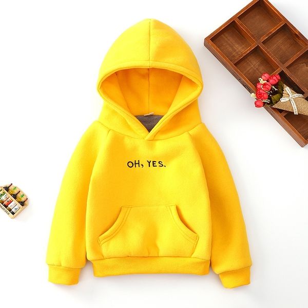 

candy color kids толстовки толстовка топы одежда для детей letters печать детская одежда повседневная длинные рукава дети толстовки 200923, Black