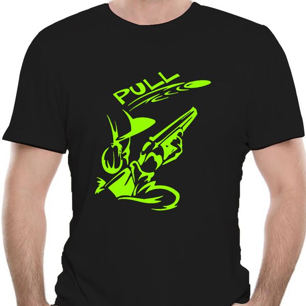 

skeet shooting pull funny hunting shooting clay target t-shirt 0022j