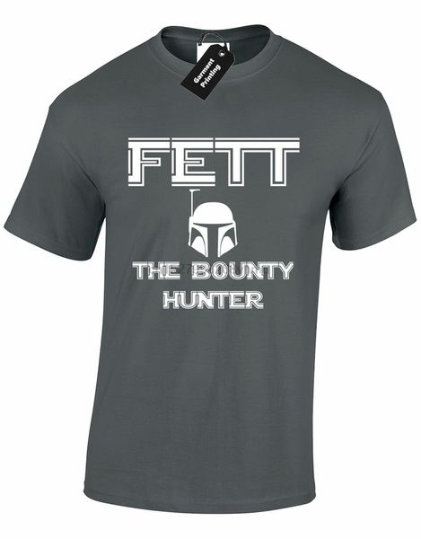 

fett the bounty hunter mens t shirt sith deathstar empire falcon ewok jedi yoda