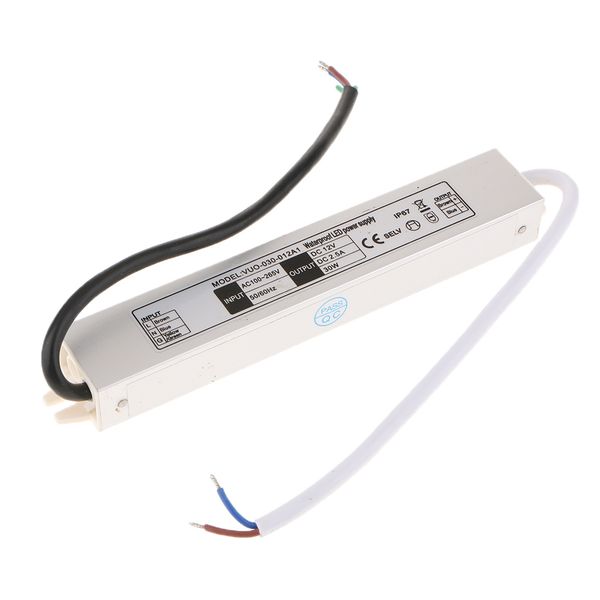 

waterproof constant voltage power supply dc12v 2.5a 30w for rgb flood light