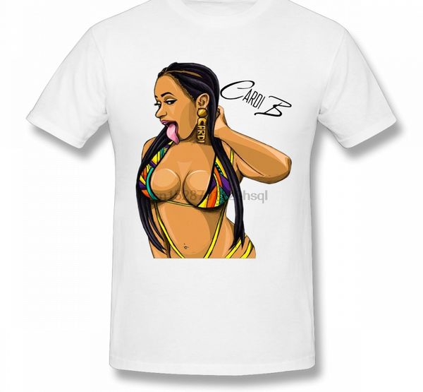 

cardi b t shirt hip hop round neck t shirt bonadiao unique design