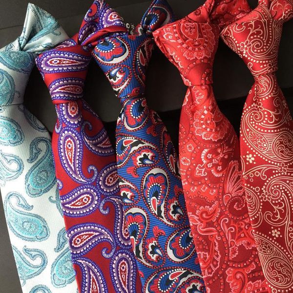 

wedding jacquard yarn spot factory wholesale ceremony polyester cashew pcs 12 8cm flower wedding tie arrow-shaped tie lihuibusiness xfhce, Blue;purple