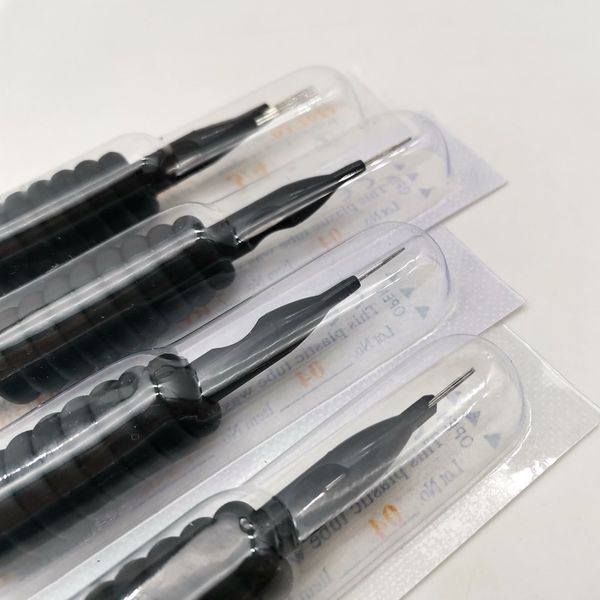 

7rl,7rs ,7m1 30pcs mixed black tattoo disposable grip tube & suited needle 19mm