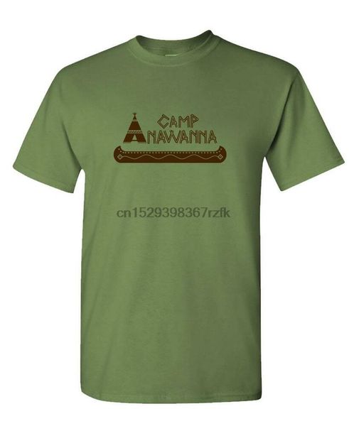 

camp anawanna - funny kids tv show nick - mens cotton t-shirt