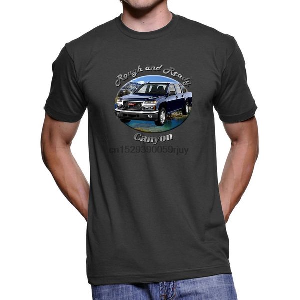 

gmc canyon rough and ready men dark t shirt