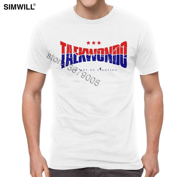 

brand new прибытие футболки мужчины хлопок тхэквондо cracked логотип tshirt с коротким рукавом fight отдыха tshirt brother подарка вентилято