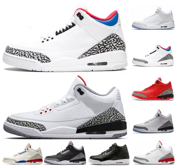 

3 3s men basketball shoes jth tinker true blue mens trainers qs katrina black cement grateful sports nakeskin jordan retros hot