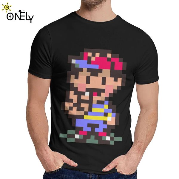 

o-образным вырезом ness earthbound mother rpg тенниска 2019 новый мужской хлопок homme tee shirt бесплатная доставка